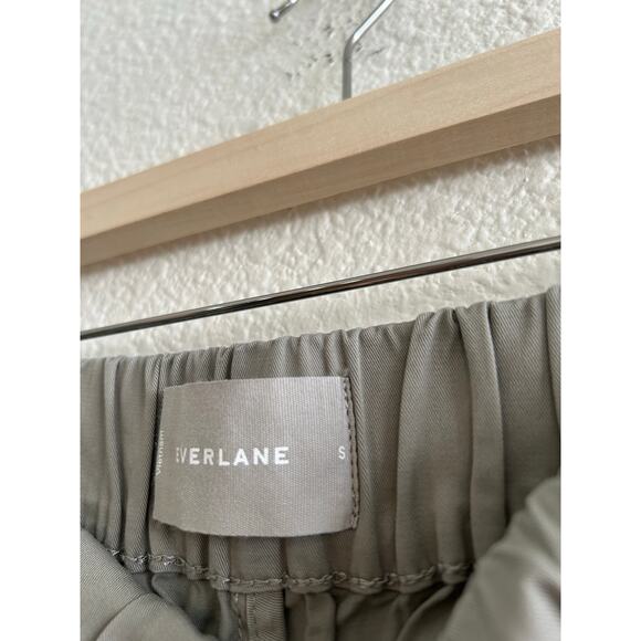 EVERLANE The Easy Pant Straight Leg Chino in Pewter Green S - Picture 4 of 6